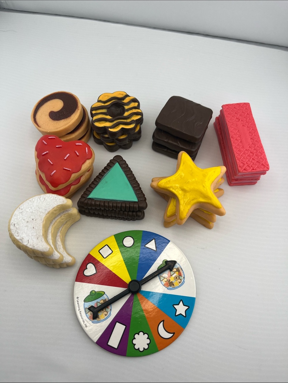 Learning Resources Inc. Lot Of 25 Pretend Cookies Count Math Pre-K